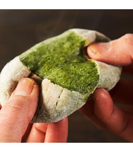 Amazon.co.jp: 朝ごはん本舗 よもぎ餅 あんこなし [ 餅 ヨモギ餅