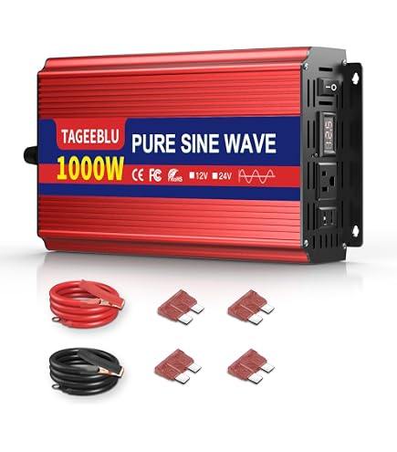 Amazon | FI-SQ1503-12VDC 正弦波インバーター (未来舎製) (1500W-12V