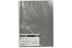 伊藤忠リーテイルリンク OPP袋 テープなし 透明 封筒 包装 ラッピング 袋 厚さ0.03mm 【A4サイズ用】 100枚入