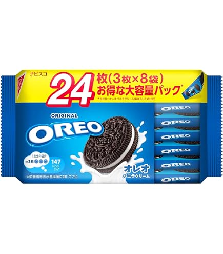 Amazon.co.jp: モンデリーズ・ジャパン オレオ バニラクリーム 97g(5枚
