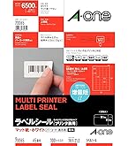 Amazon.co.jp: エーワン ラベルシール A4 12面 100シート 28844