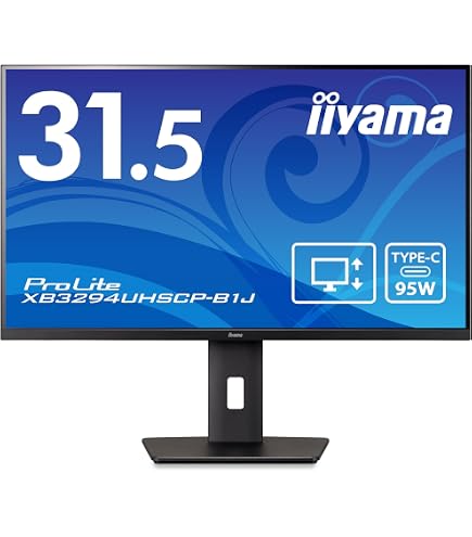 Amazon.co.jp: iiyama モニター ディスプレイ 31.5インチ 4K2K (3840