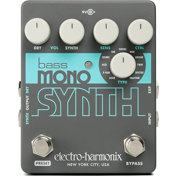 Amazon.co.jp: ELECTRO-HARMONIX BASS 9 Bass Machine ベースサウンド