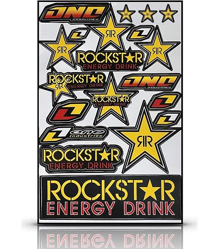Amazon.co.jp: ノーブランド品 汎用 ロックスター Rockstar エナジー