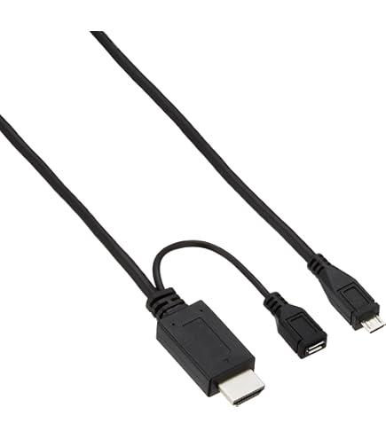 【中古】「非常に良い」ELECOM MHL-VGA変換アダプタ 2A出力 10cm ブラック MPA-MHL2VGANBK Amazon | ELECOM MHL-VGA変換アダプタ 2A出力 10cm ブラック MPA