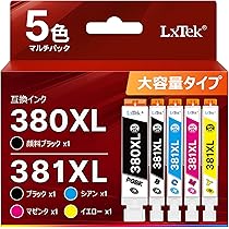 Amazon.co.jp: LxTek BCI-381XL BCI-380XL 互換インクカートリッジ