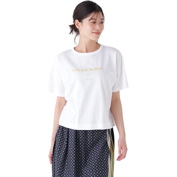 Samantha ヒューマンウーマンリブクルーＴシャツとブラウス2点まとめ ヒューマンウーマン] リブクルーTシャツ Samantha ヒューマンウーマン