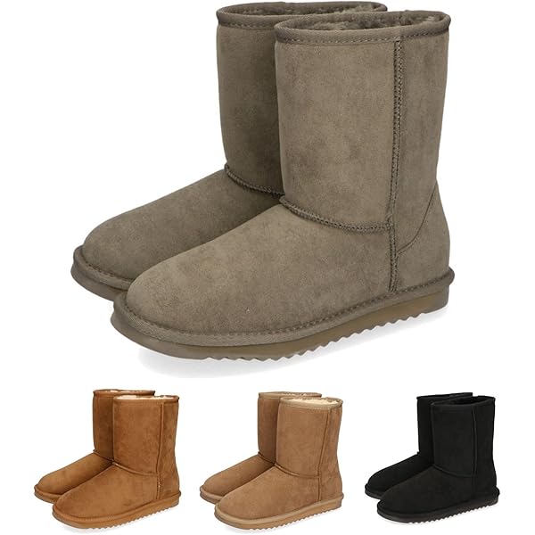 Amazon.co.jp: [イヌイキ] ムートンブーツ SNEKERS CLASSIC 23000 (37