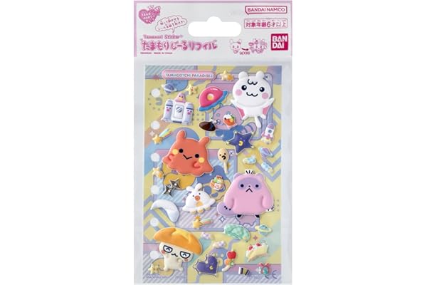 [バンダイ(BANDAI)] たまもりしーるリフィル Tamagotchi Paradiseセット2 対象年齢 6 才以上 たまごっち