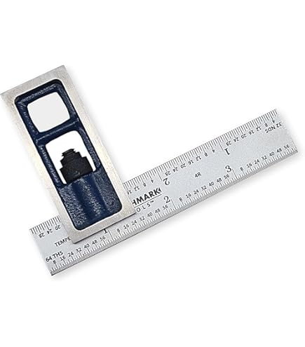 Precision Square 8-inch Guaranteed T Speed Measurements Ruler For Measuring And Marking Woodworking Carpenters - View #6