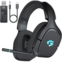 Amazon.co.jp: ゲーミングヘッドセット 【2.4G USB/Type-cアダプター