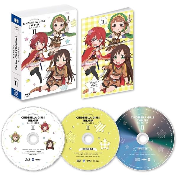 アイドルマスター シンデレラガールズ劇場 2nd SEASON 第1巻〜第3巻 [ブルーレイ全巻セット] 全3巻セット [マーケットプレイス Blu-rayセット] アイドルマスター シンデレラガールズ劇場 2nd SEASON BD 第1巻