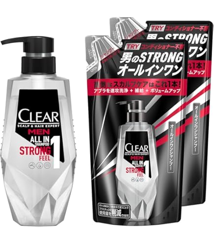 Amazon | クリアフォーメン トータルケア スカルプシャンプー ポンプ