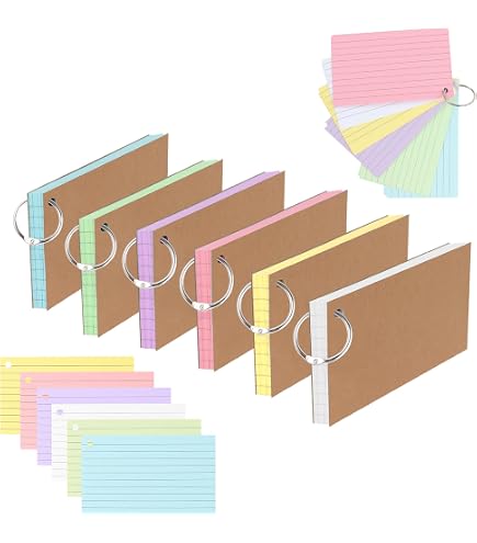 Amazon.co.jp: カラフルな図書館カード100枚パック 3x5インチ バルク