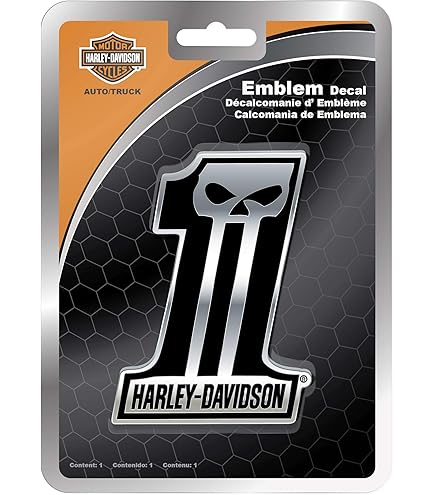 Amazon.co.jp: ハーレーダビッドソン ステッカー GEMZ NO.1 : 車＆バイク