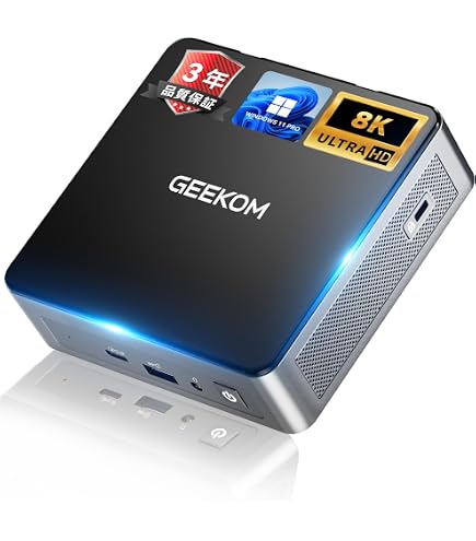 Amazon.co.jp: GEEKOM ミニpc A001 (AIR12 N100) : パソコン・周辺機器