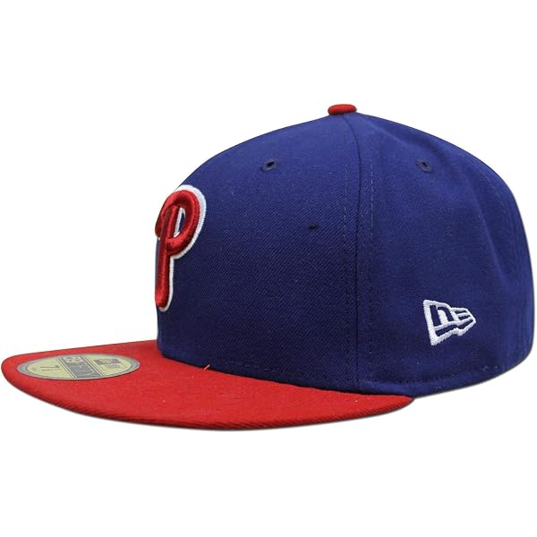 New Era Cleveland Indians Fitted Cap – Scarlet Red, On-Field Style - View #5