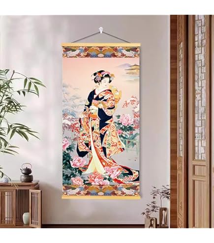 【希少】ろうけつ染掛け軸　バラ　タペストリー Amazon.co.jp: ホリック XXXHOLiC ポスター 絵を掛ける 四月一日