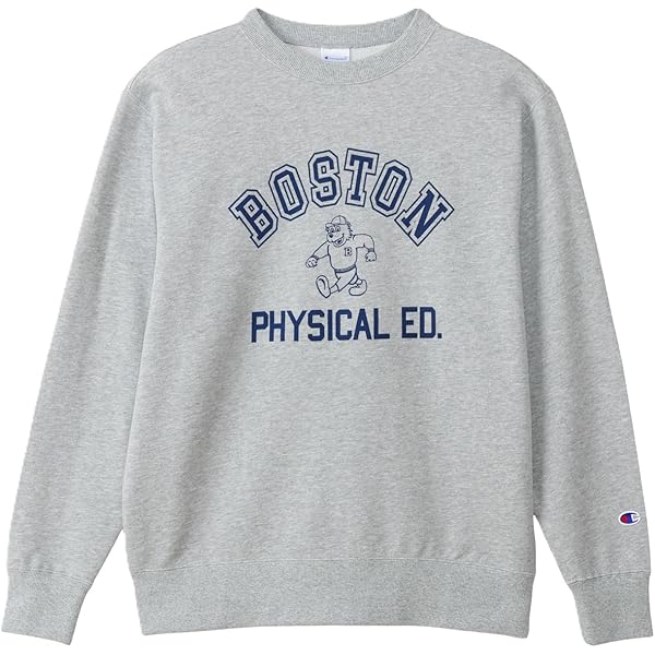 Amazon.co.jp: [チャンピオン] スウェット 長袖 丸首 グラフィック