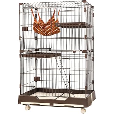 【kai】キャットケージ シルバー 金属製 約180cm 高さ kai様専用】キャットケージ シルバー 金属製 約180cm 高さ