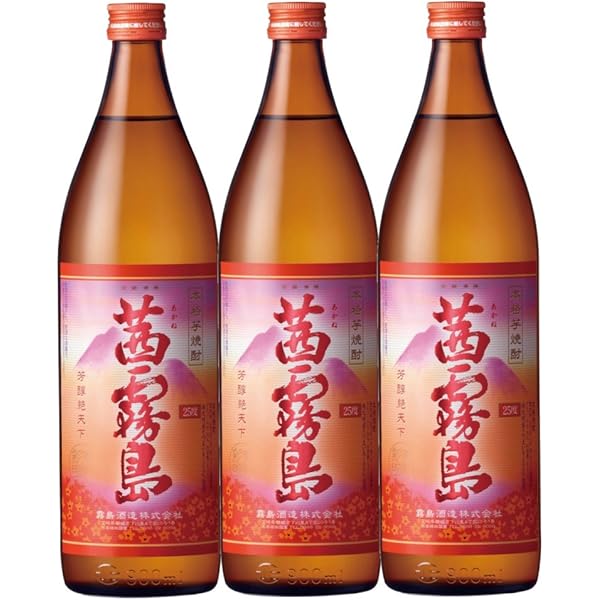 赤霧島　１８００mｌ　２本　・　茜霧島　９００ml　２本