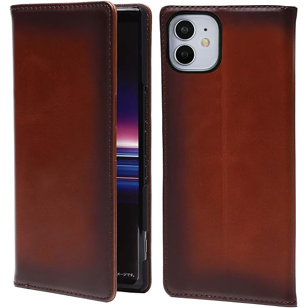 Amazon.co.jp: Esperanza 最高級 本革 iPhone12 mini スマホ ケース 