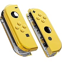 【美品】カスタムJoy-con　BLACK×SILVERメタリック Amazon.co.jp: eXtremeRateメタリッククロームのジョイコン