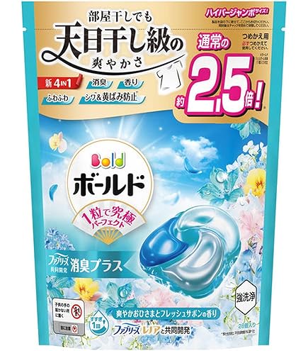 Amazon.co.jp: P&G ボールドジェルボール 4D 華やかプレミアム