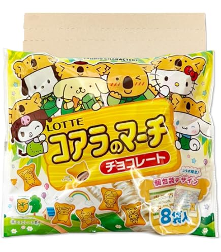 Amazon | ロッテ コアラのマーチシェアパック(サンリオキャラクターズ