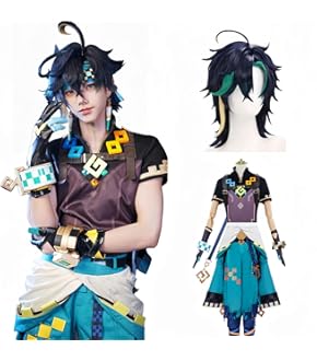 Amazon.co.jp: 原神コスプレウィッグ リオセスリ ウィッグ