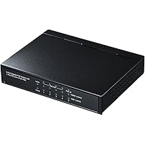 Amazon.co.jp: サンワサプライ ギガビットスイッチングハブ(5