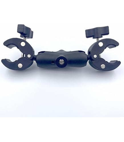 Taisioner Double Mount Clamp Bracket Monitor Magic Socket Arm For Desk Photo Studio Light Stand Phot - View #8