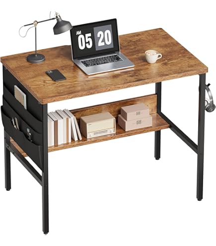 Amazon | Lapifeli（ラピフェリ） コンパクトデスク ライナ 幅100cm 棚