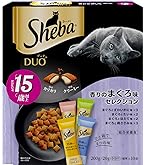 Amazon | シーバ デュオ 成猫用 香りのまぐろ味セレクション 200g(20g