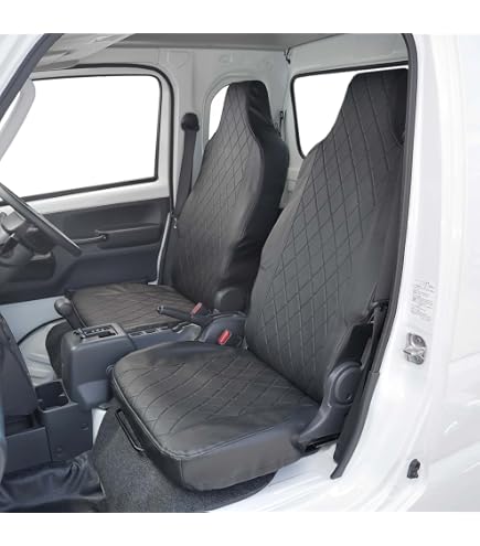 Amazon | スーパー キャリイ DA16T シートカバー 運転席 助手席 ダイヤ
