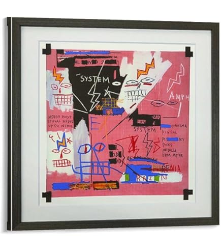 Amazon.co.jp: 大型サイズあり ジャン＝ミシェル・バスキア BANKSY