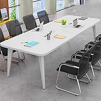 オフィス机.会議机(最大 8人可能) Amazon.co.jp: Gguwugオフィステーブル 会議机 8人用