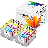 エプソンIC32互換インクカートリッジ 残量表示機能付 IC32(BK4/C2/M2/Y2/LC2/LM2) 6色/14本セットepson【対応プリンタ】 PM-A700/A750/A850/A870/A890/D600/D750/D770/D800/G700他