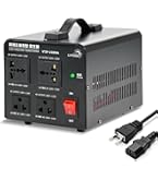 Amazon.co.jp: LVYUAN 変圧器 1000VA 900W 海外国内両用型変圧器