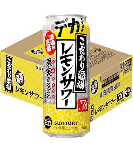 Amazon.co.jp: こだわり酒場のレモンサワー 350ml 24本 [6缶×4