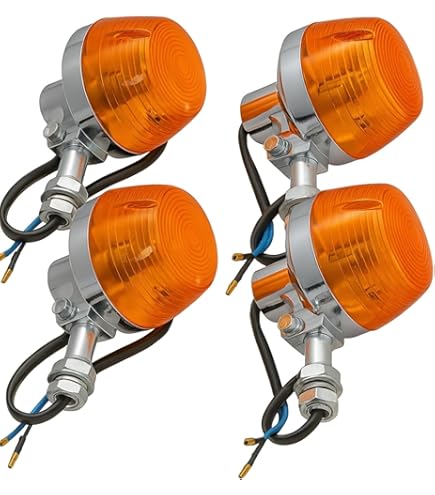 Amazon | CB400F/CB750Four 純正タイプ ウインカーオレンジ前後