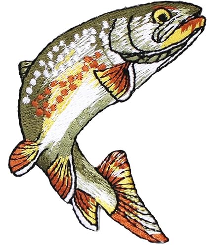 吉田光 　ペルフェット　ワッペン　ブローチ　山女魚　ヤマメ 吉田光 ペルフェットワッペンブローチ山女魚ヤマメ