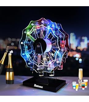 [未使用品] テキーラ観覧車 LED 楽天市場】[☆グラス付き☆] New テキーラ観覧車 LED 光る 東レ