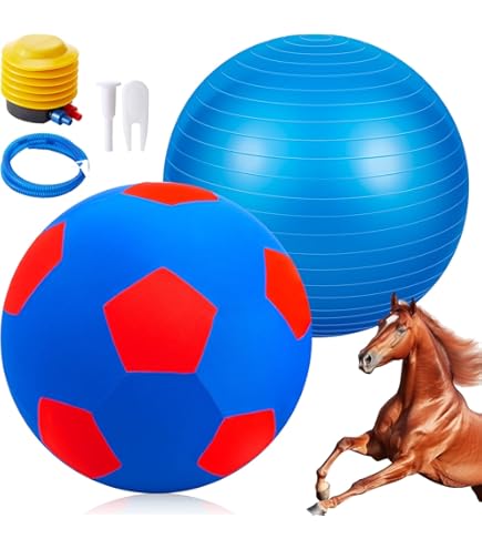 Horsemen's Pride 30-inch Mega Ball For Horses Blue Eyes Horsemen's