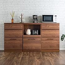 新品送料込み　食器棚　大川家具　木製 　日本製　レンジボード　キッチンカウンター 楽天市場】キッチンカウンター おしゃれ 日本製 完成品 幅180cm