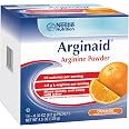 Arginine Supplement Arginaid Orange 9.2 Gram Individual Packet Powder ...