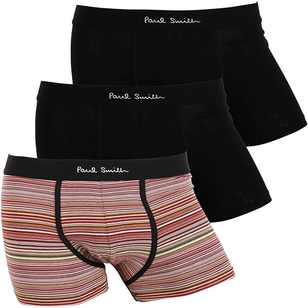 Amazon | [ポールスミス] ボクサーパンツ5枚セット Boxer Briefs 5