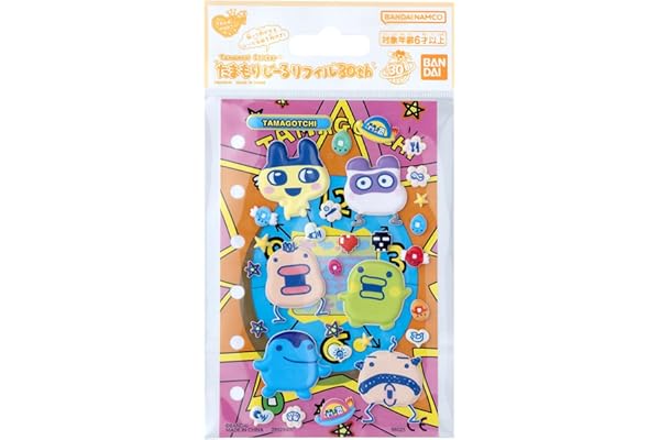 [バンダイ(BANDAI)] たまもりしーるリフィル30th　初代たまごっちセット 対象年齢 6 才以上 たまごっち