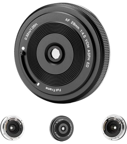 Amazon.co.jp: Viltrox AF28mm F4.5 AIR VCM ASPH ED Z Mount Black