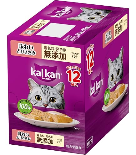 Amazon.co.jp: カルカン パウチ やわらかパテ 1歳から 60g×16袋(4種×4